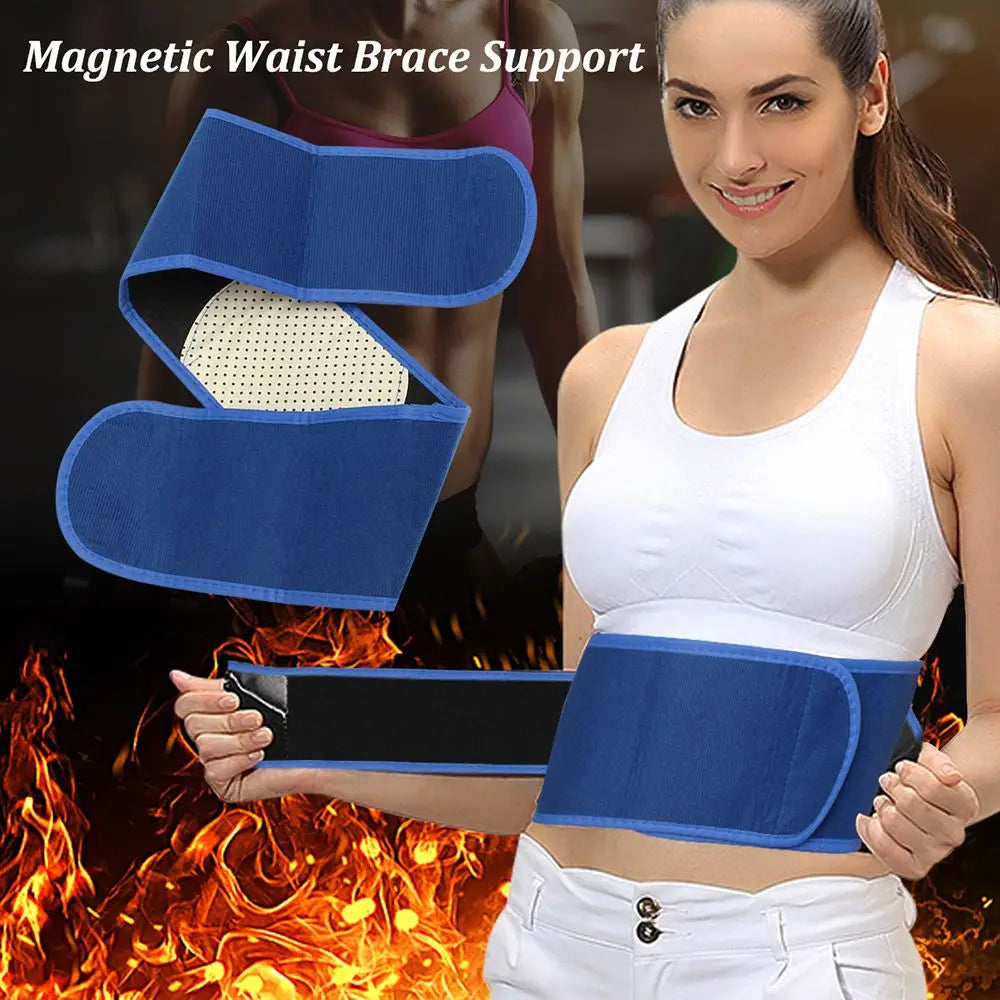 Unisex Self Heating Pad For Lower Back Pain Relief Therapy   Posture