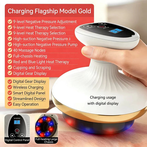 Electric Massage Brush, Universal Body Dredging Device, Scraper,