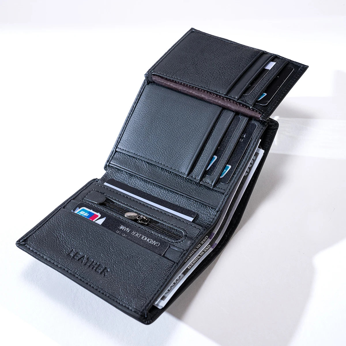 men's wallet Genuine Leather Wallets For Men Coin Purse Vintage