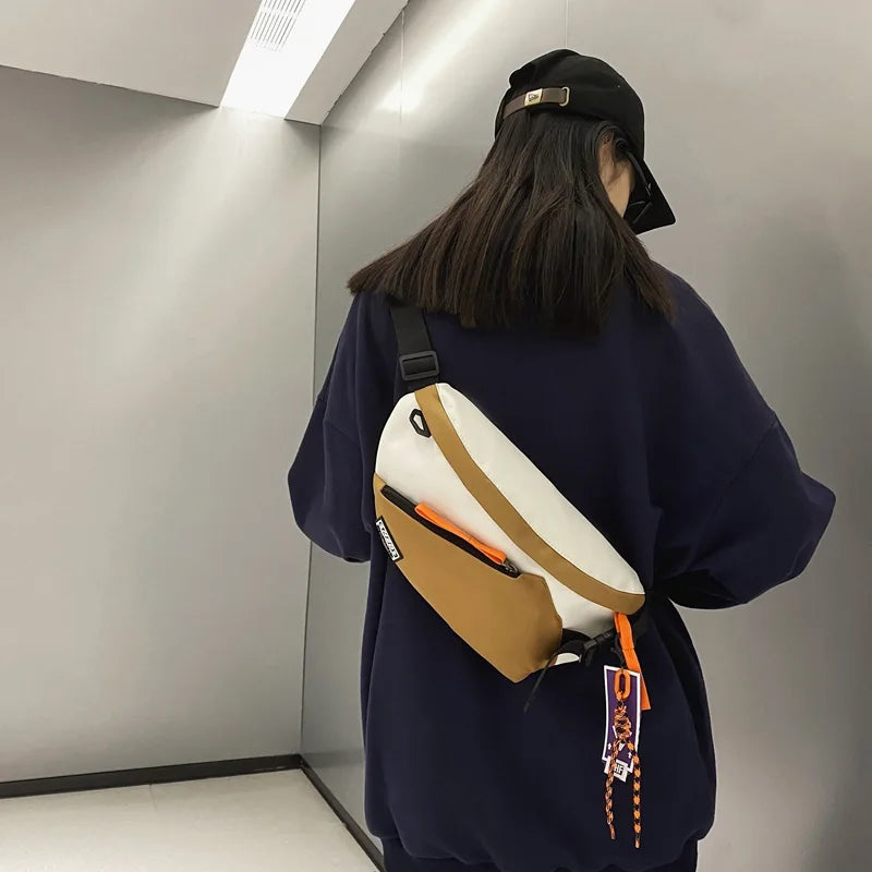 Chest Rig Bag Women Fanny Pack Streetwear Chest Bags Multi-function