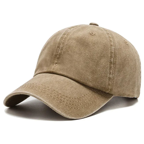 Women Men Cotton  Fashion Snapback Solid Baseball Cap Autum Winter Hat