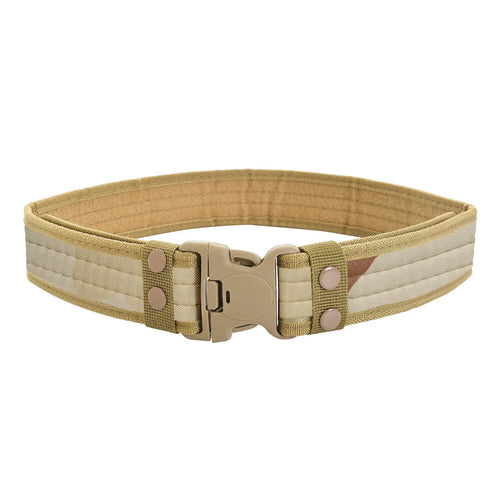 Men's Belt Outdoor Camouflage Tactical Belt Oxford Cloth Belt