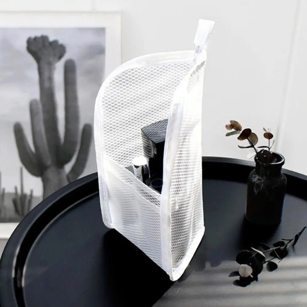 EVA Mesh Travel Toiletry Bag Stand‑up Cosmetic Organizer Bag Portable