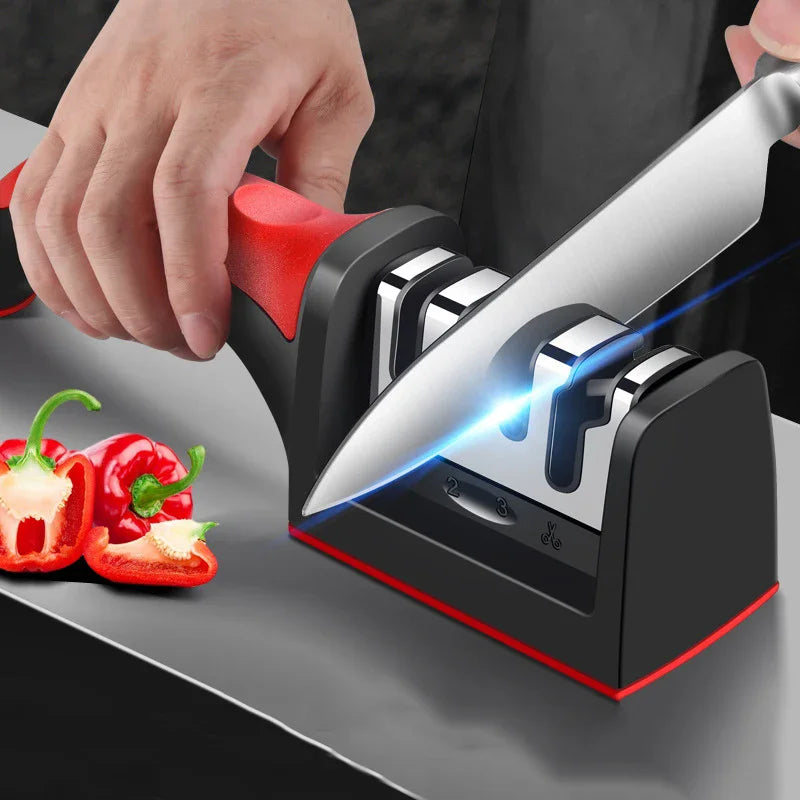 Manual Kitchen Knife Sharpener