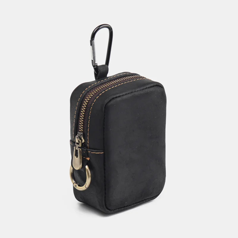 WERLLANDS Vintage Distressed PU Leather Hook Design Multi-Color Key