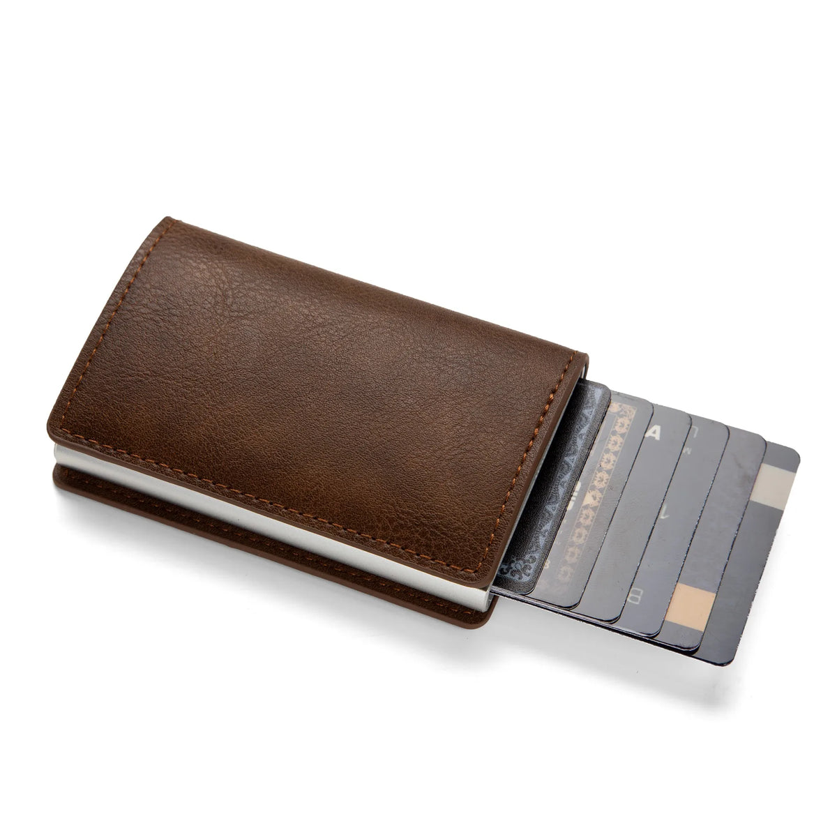 Anti-theft RFID credit card holder minimalist wallet pocket slim card