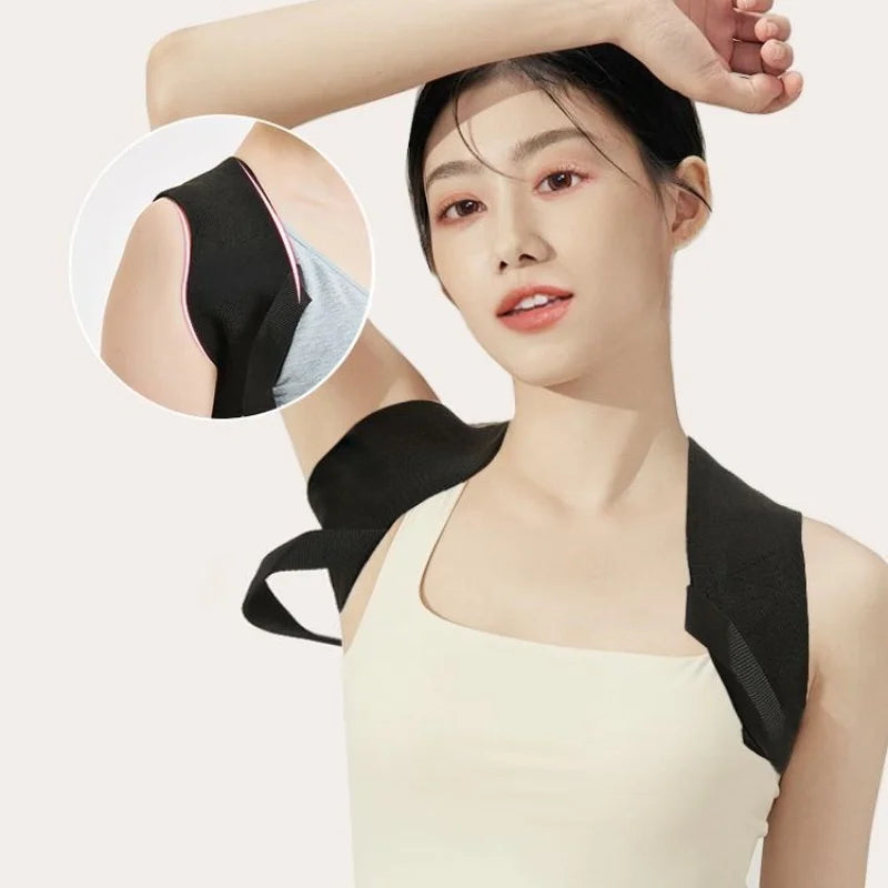 -Back Posture Corrector Clavicle Spine Back Brace Belt Adjustable