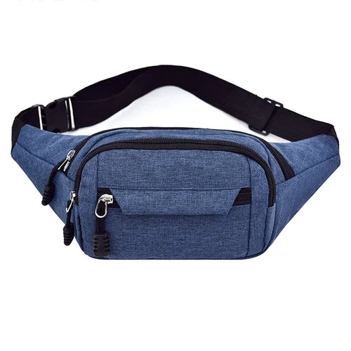 Mobile Waist Bag for Men Women Multifunctional Large Capacity