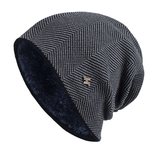 Warm Winter Knit Beanie Fleece Lined Warm Hat for Men Women Unisex