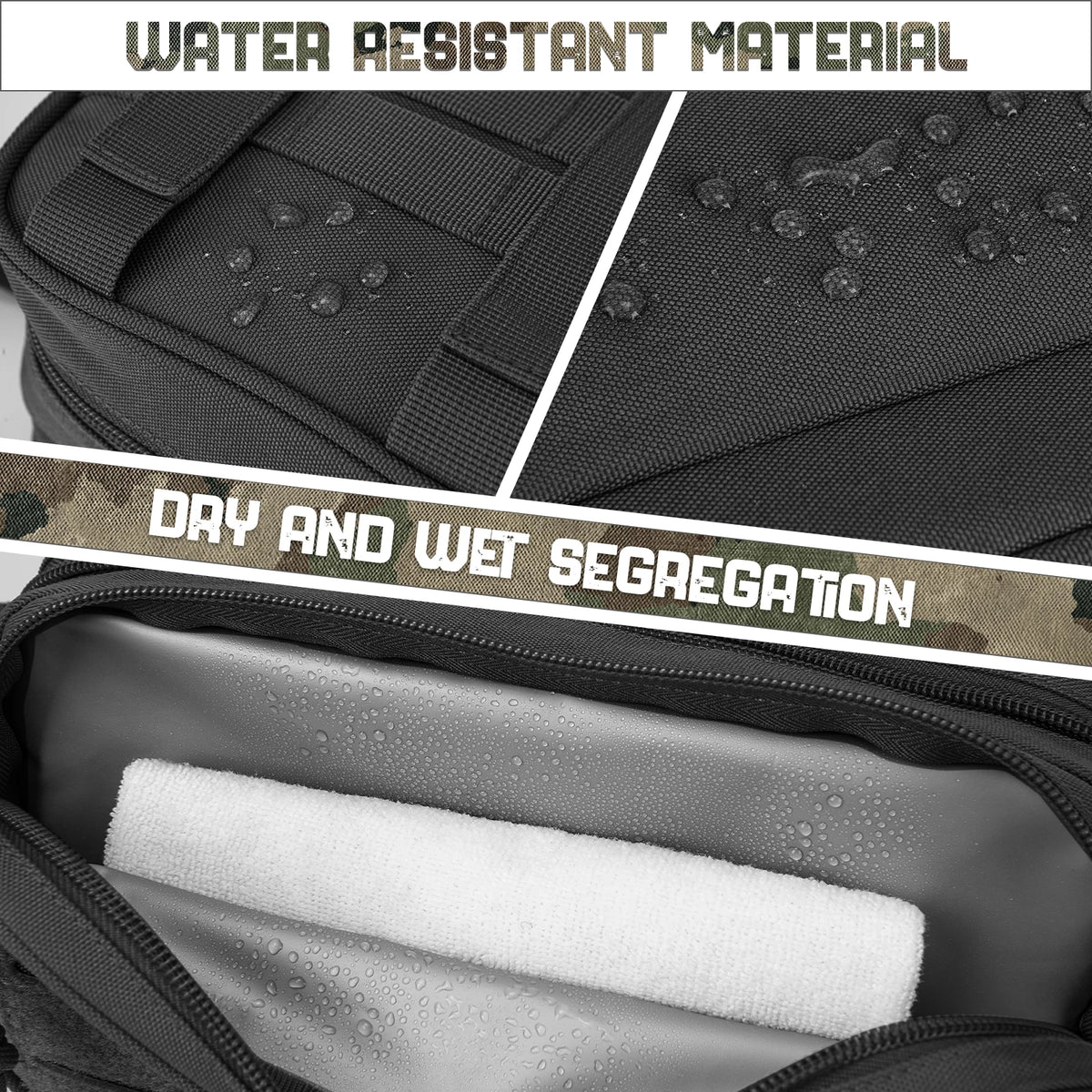 Tactical Toiletry Bag For Men Hygiene Bag Mens Shaving Kit Travel