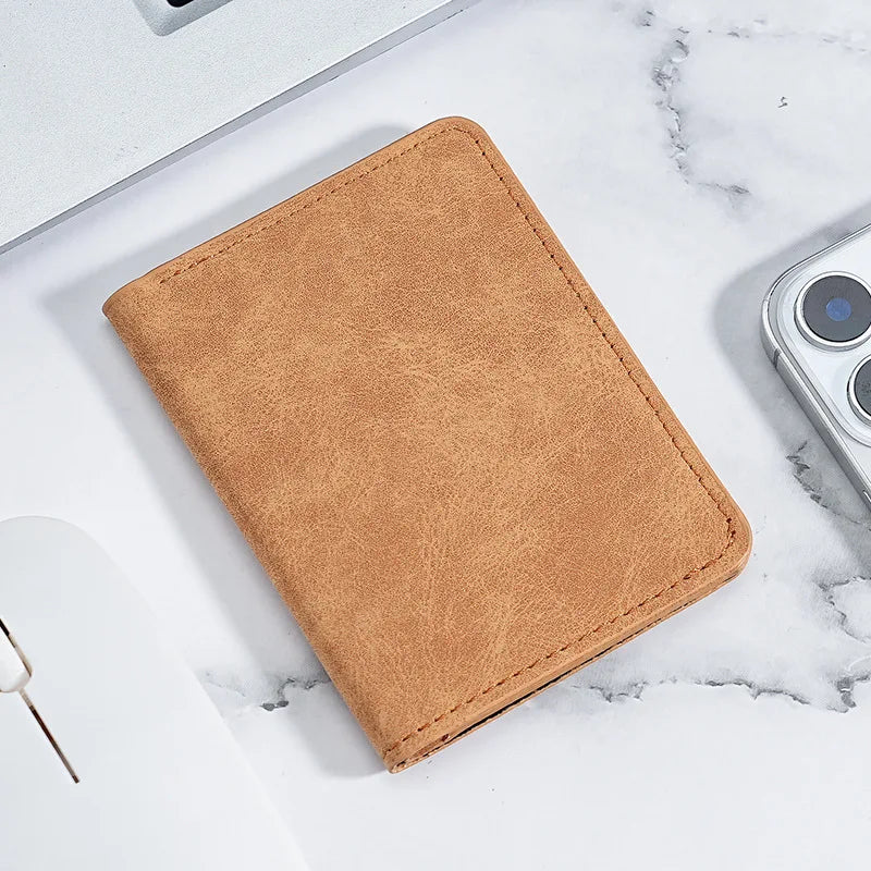 Card Bag Male Ultra-Thin Mini Small Wallet Multifunctional Driver's