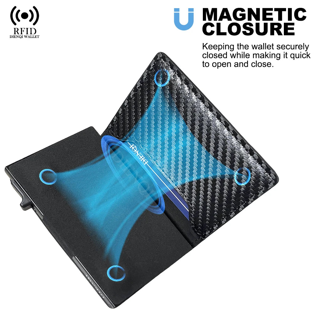 Multi-card Slot Men Wallet Business Card Holder Fashion Folding