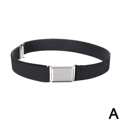 Adjustable Belt With For Kids Children Stretch Elastic Canvas