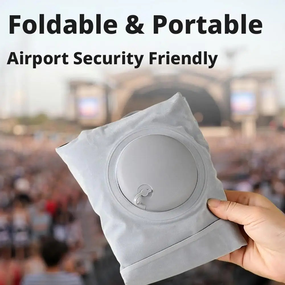 1/2pcs Inflatable Travel Foot Rest Pillow Adjustable Height Airplane