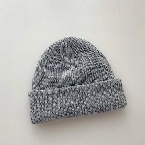 Knitted Hat for Men & Women Caps Wool Fashion Simple Warm Trend