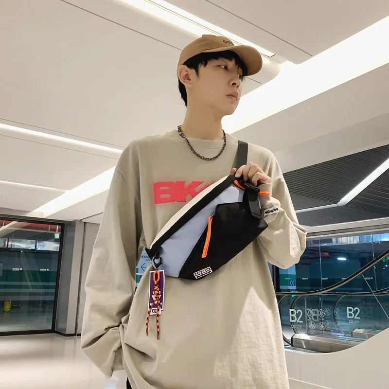 Chest Rig Bag Women Fanny Pack Streetwear Chest Bags Multi-function