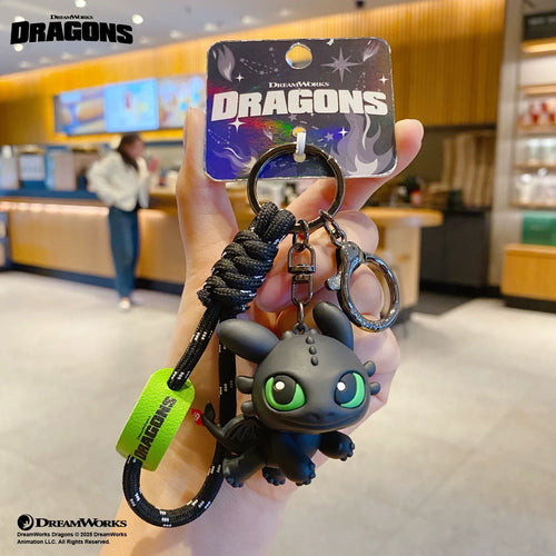 Authentic Dragon Taming Master Flying Toothless Boy Keychain New Bag