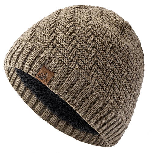Unisex Peak Labal Winter Hats Fashion Knitted Hats For Men And Women