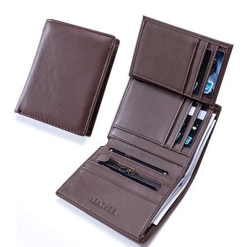 men's wallet Genuine Leather Wallets For Men Coin Purse Vintage