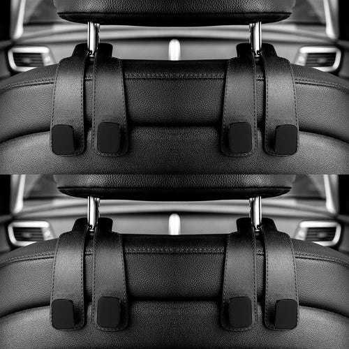 Car Headrest Hooks Hanger for Bags Seat Back Organizer Holder Clips