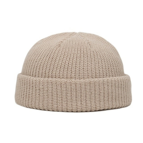Winter Warm Beanies Casual Short Thread Hip Hop Hat Adult Men Beanie