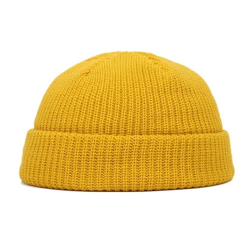 Winter Warm Beanies Casual Short Thread Hip Hop Hat Adult Men Beanie