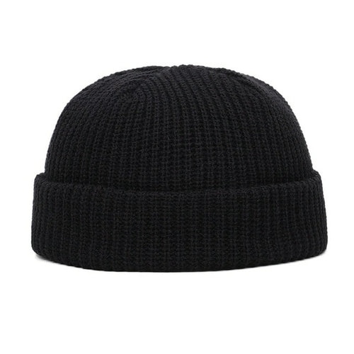 Winter Warm Beanies Casual Short Thread Hip Hop Hat Adult Men Beanie