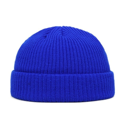 Winter Warm Beanies Casual Short Thread Hip Hop Hat Adult Men Beanie