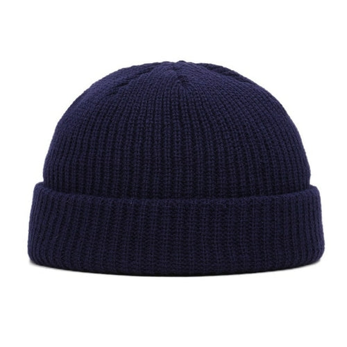 Winter Warm Beanies Casual Short Thread Hip Hop Hat Adult Men Beanie