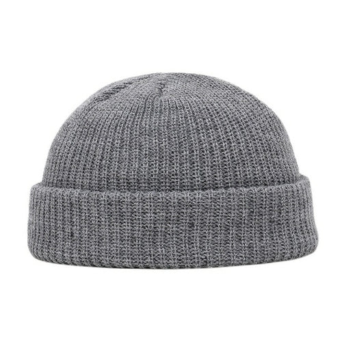Winter Warm Beanies Casual Short Thread Hip Hop Hat Adult Men Beanie
