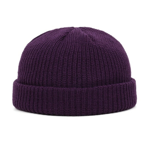 Winter Warm Beanies Casual Short Thread Hip Hop Hat Adult Men Beanie