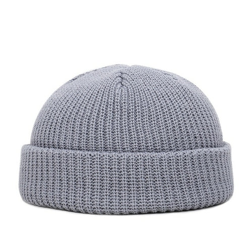 Winter Warm Beanies Casual Short Thread Hip Hop Hat Adult Men Beanie