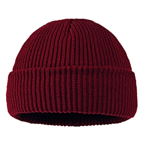 Winter Warm Beanies Casual Short Thread Hip Hop Hat Adult Men Beanie